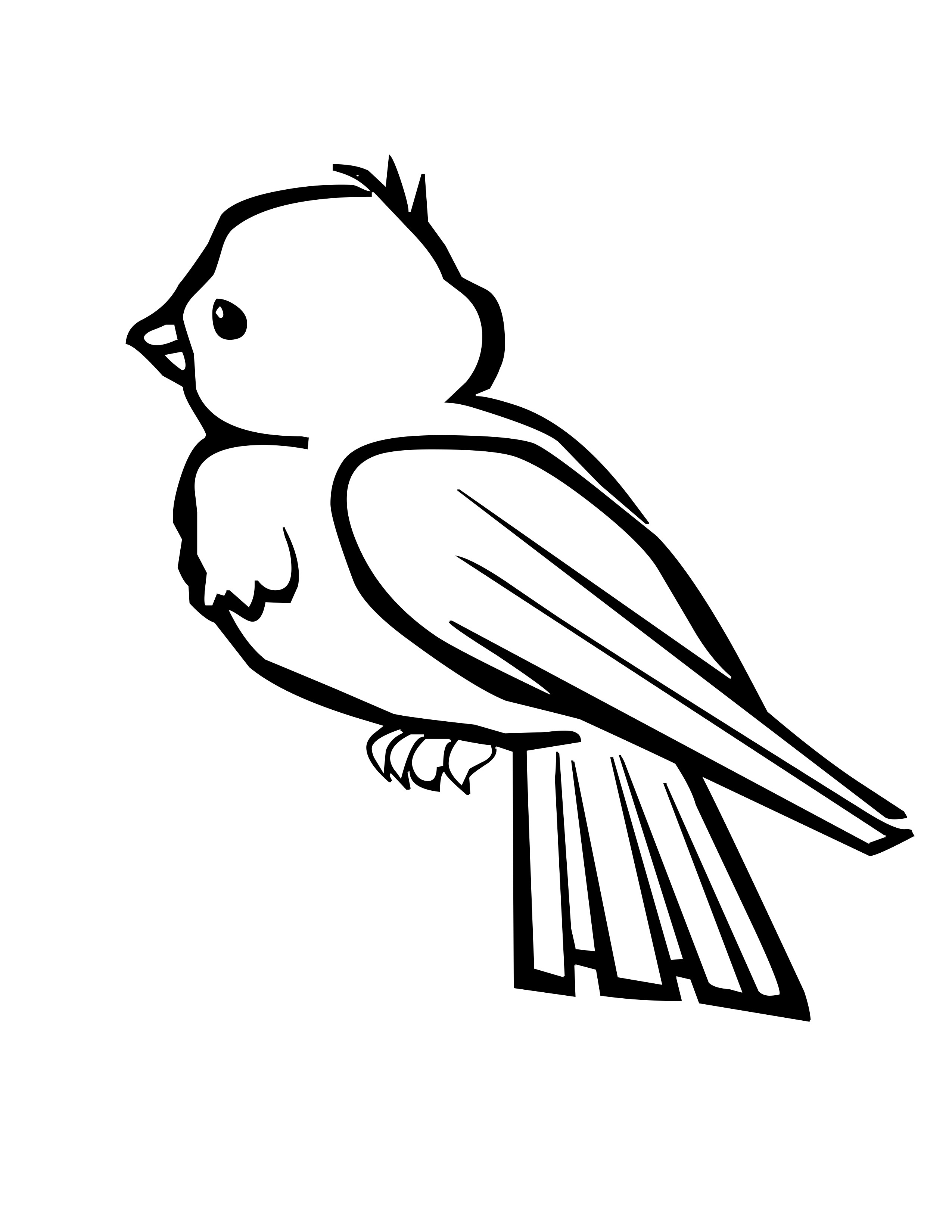 free printable coloring pages birds 2015 - kids page birds coloring